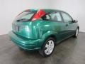 2002 Grabber Green Metallic Ford Focus ZX3 Coupe  photo #9