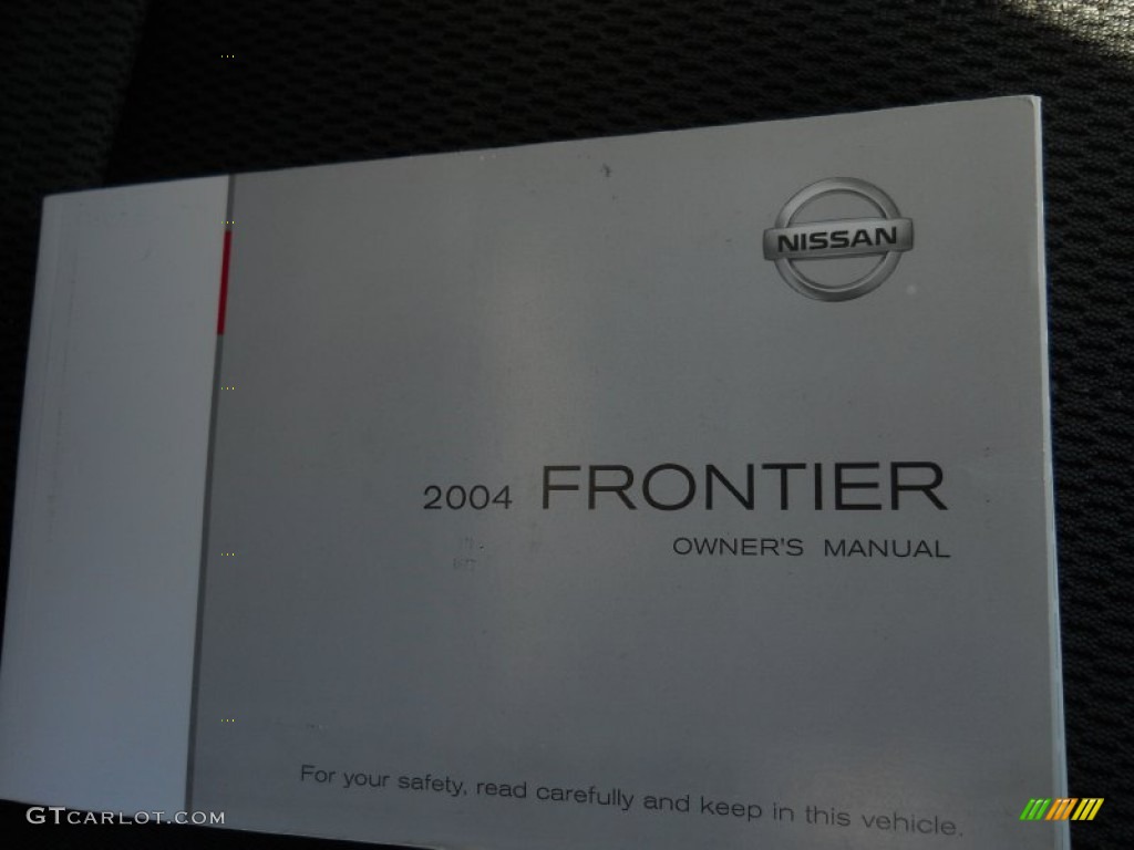 2004 Frontier XE Crew Cab 4x4 - Granite Metallic / Gray photo #19