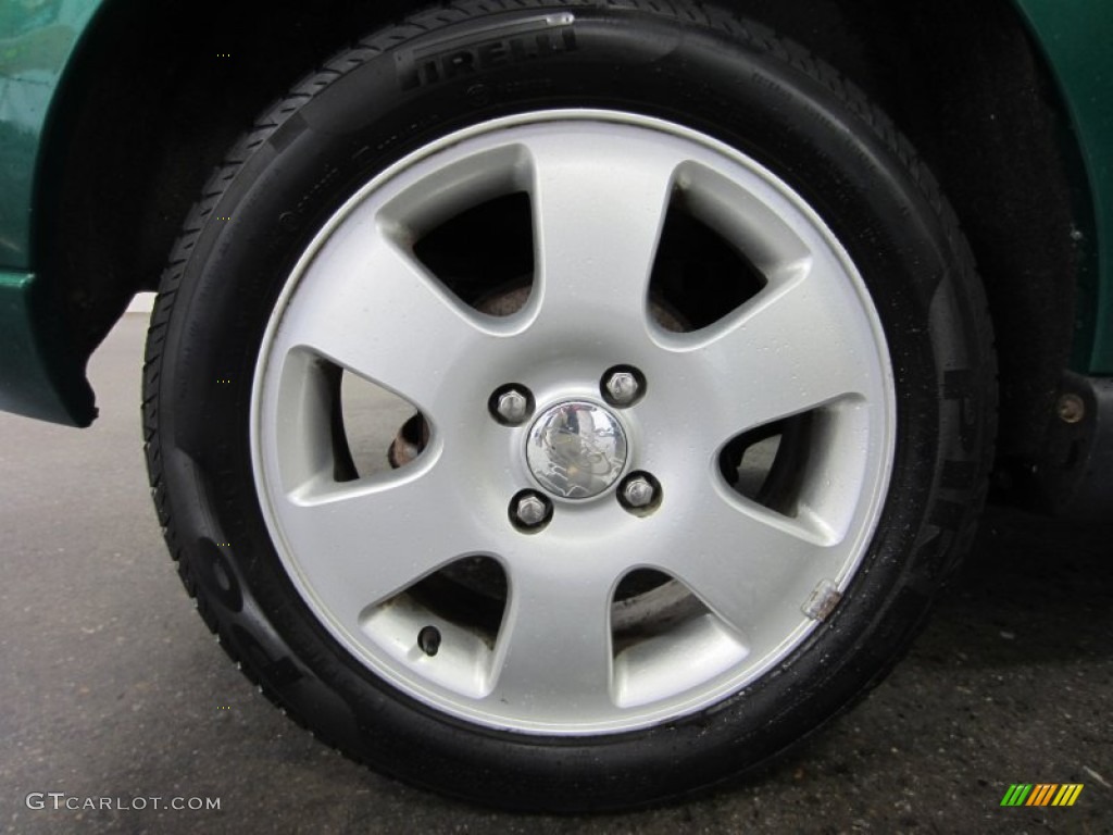 2002 Focus ZX3 Coupe - Grabber Green Metallic / Dark Charcoal photo #15