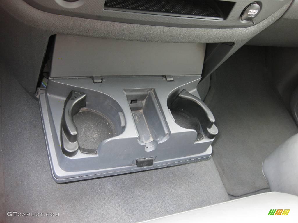 2008 Ram 1500 Big Horn Edition Quad Cab - Bright Silver Metallic / Medium Slate Gray photo #26