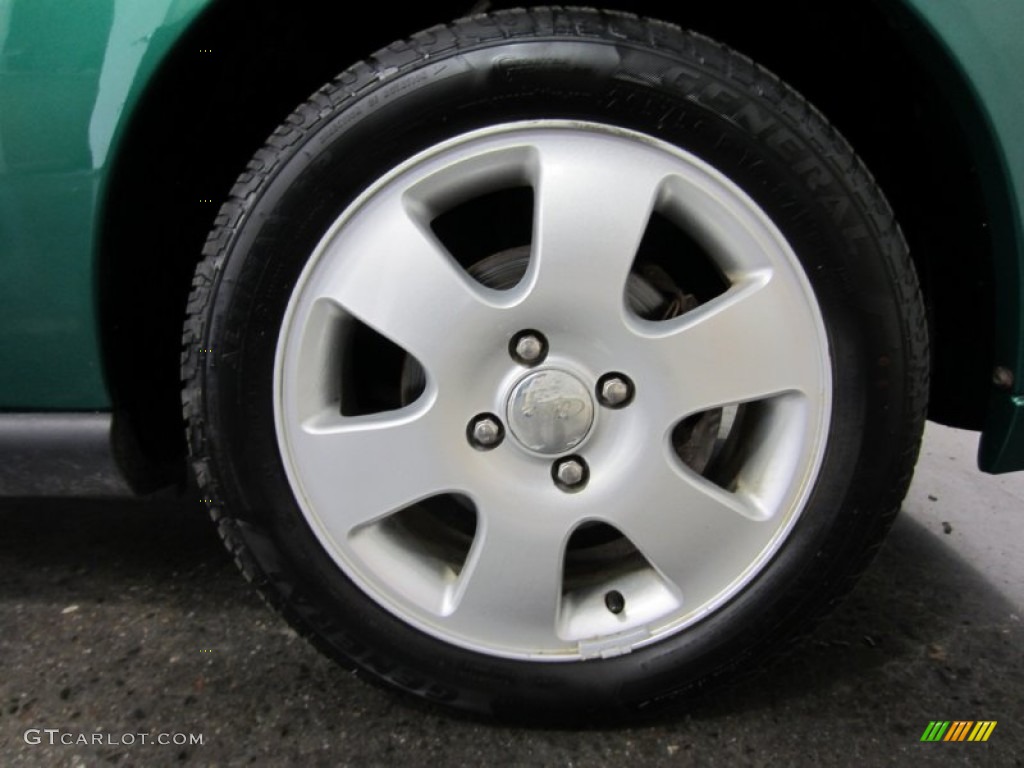 2002 Focus ZX3 Coupe - Grabber Green Metallic / Dark Charcoal photo #16