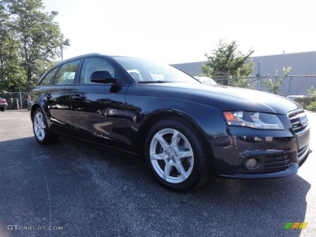 2009 A4 2.0T quattro Avant - Deep Sea Blue Pearl Effect / Light Grey photo #5