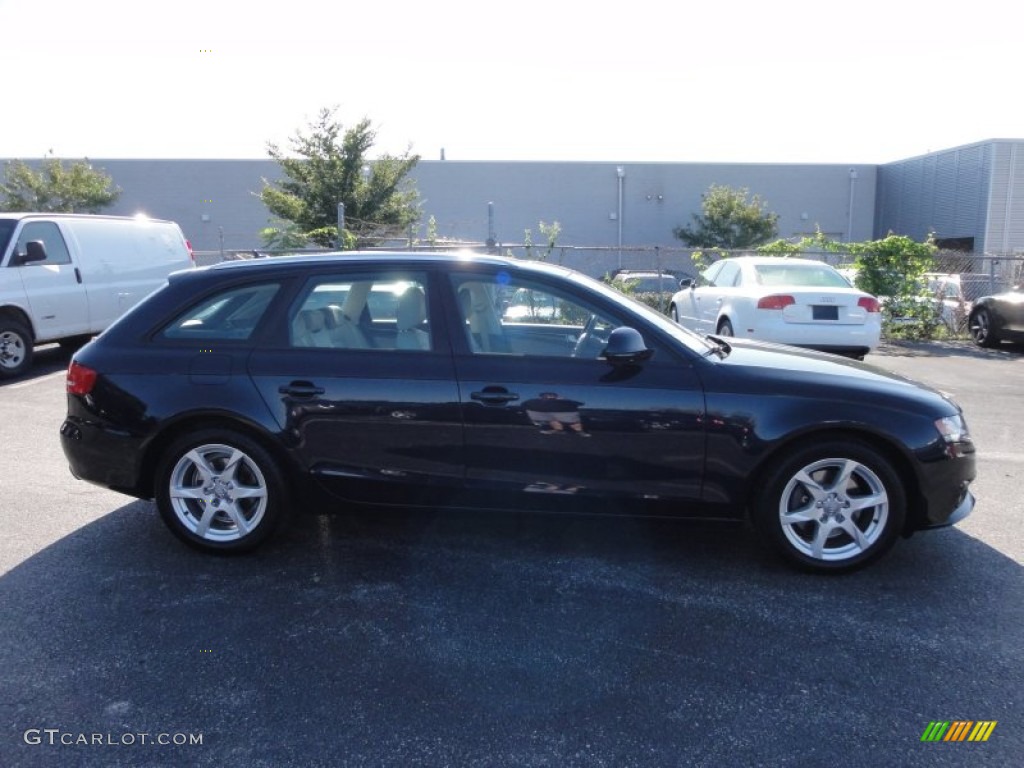 2009 A4 2.0T quattro Avant - Deep Sea Blue Pearl Effect / Light Grey photo #7