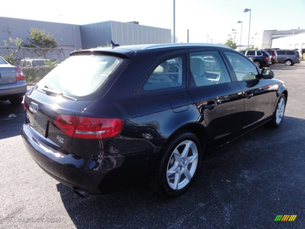 2009 A4 2.0T quattro Avant - Deep Sea Blue Pearl Effect / Light Grey photo #8