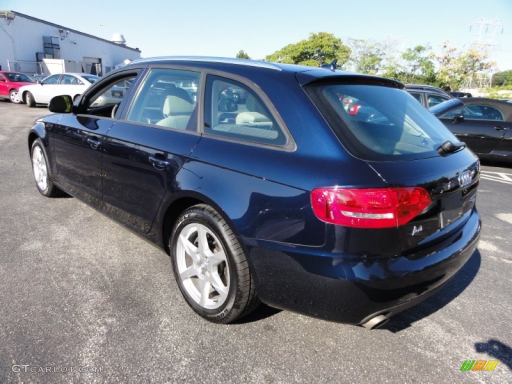 2009 A4 2.0T quattro Avant - Deep Sea Blue Pearl Effect / Light Grey photo #10
