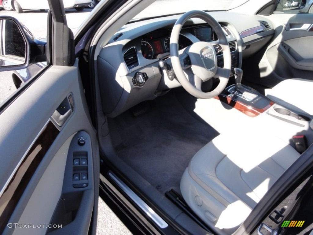 2009 A4 2.0T quattro Avant - Deep Sea Blue Pearl Effect / Light Grey photo #13