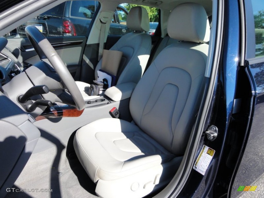 2009 A4 2.0T quattro Avant - Deep Sea Blue Pearl Effect / Light Grey photo #17