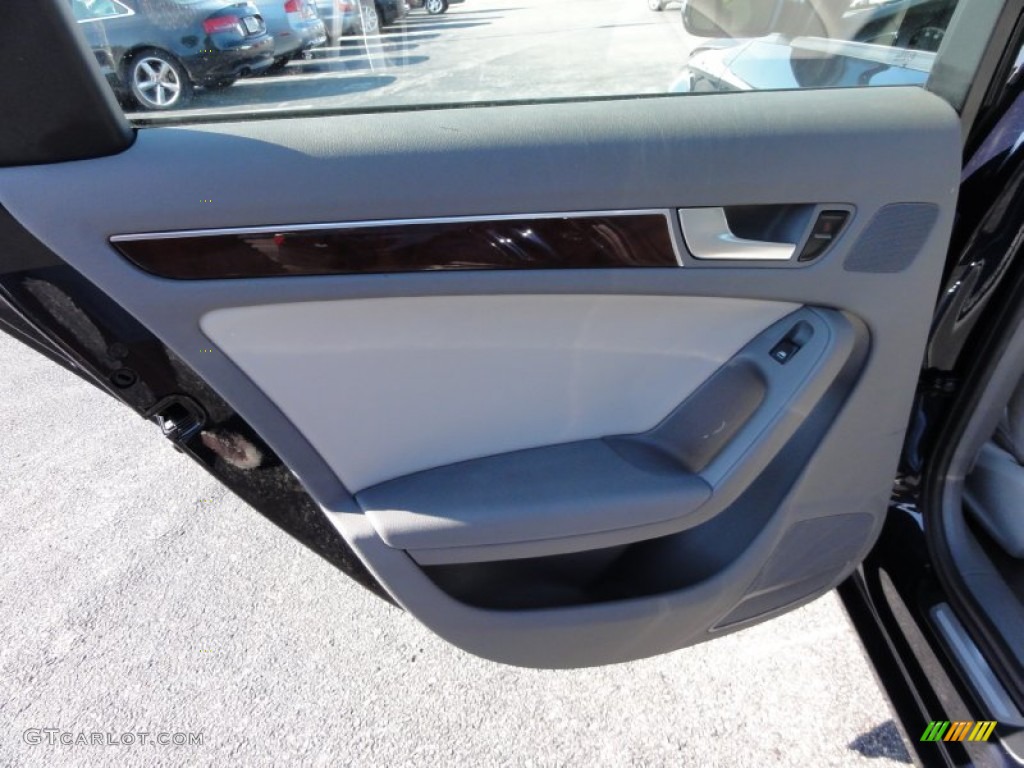 2009 A4 2.0T quattro Avant - Deep Sea Blue Pearl Effect / Light Grey photo #25
