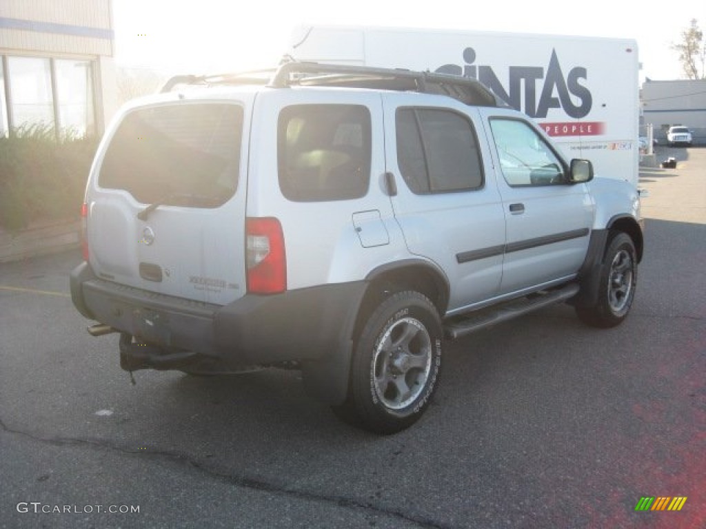 2002 Xterra XE V6 SC 4x4 - Silver Ice Metallic / Gray Celadon photo #6