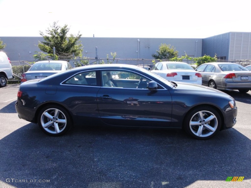 Meteor Grey Pearl 2009 Audi A5 3.2 quattro Coupe Exterior Photo #54992709