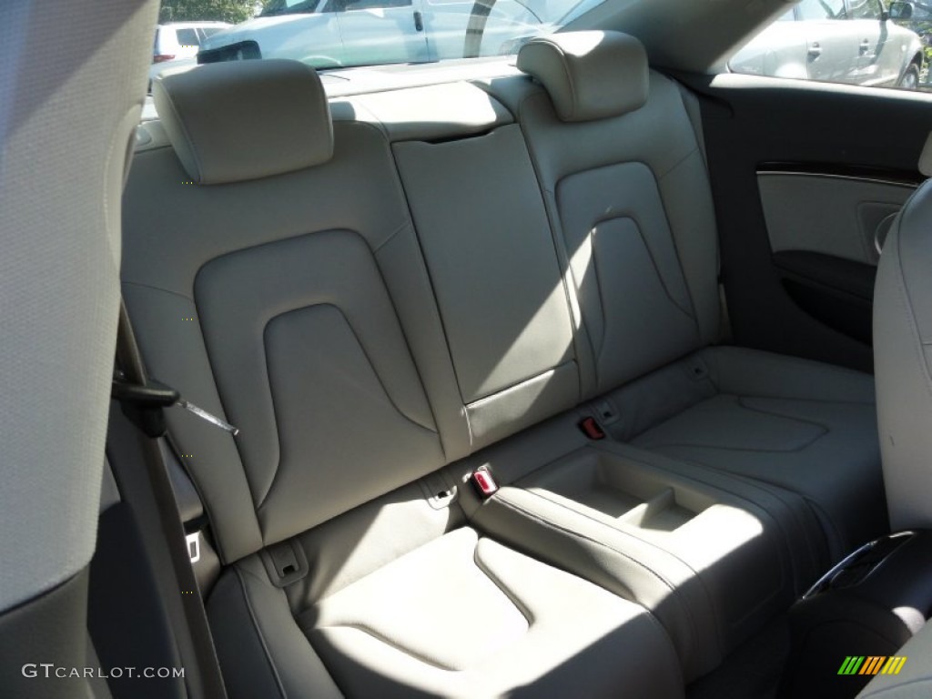 Pale Grey Interior 2009 Audi A5 3.2 quattro Coupe Photo #54992848