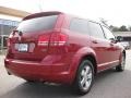 2009 Inferno Red Crystal Pearl Dodge Journey SXT  photo #16