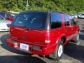 2000 Majestic Red Metallic Chevrolet Blazer LS 4x4  photo #2