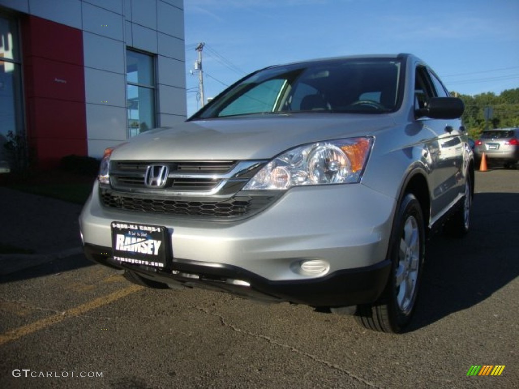 2011 CR-V SE 4WD - Alabaster Silver Metallic / Gray photo #1