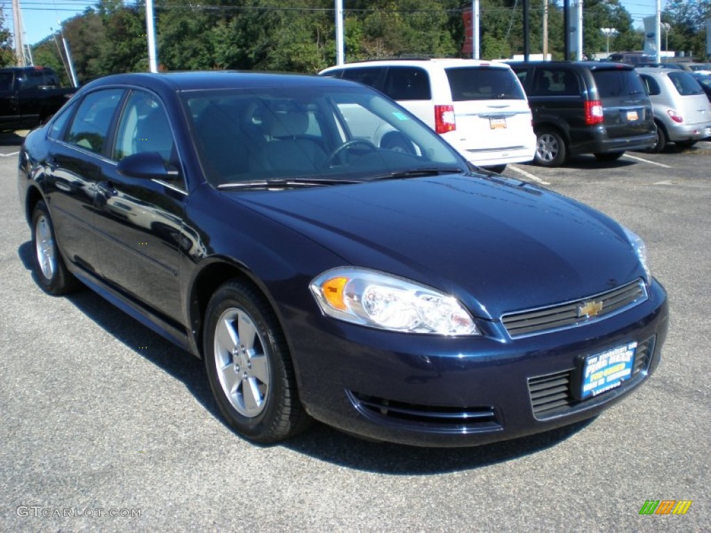 2011 Impala LS - Imperial Blue Metallic / Gray photo #3