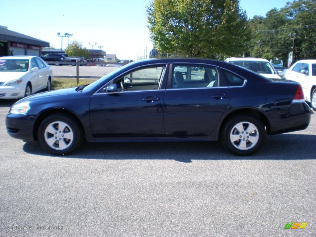 2011 Impala LS - Imperial Blue Metallic / Gray photo #8