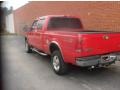 2006 Red Clearcoat Ford F250 Super Duty Lariat Crew Cab 4x4  photo #3