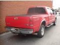 2006 Red Clearcoat Ford F250 Super Duty Lariat Crew Cab 4x4  photo #8