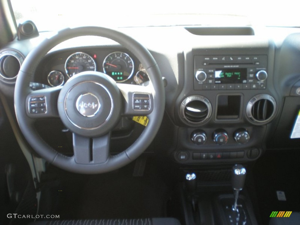 2012 Wrangler Unlimited Sport 4x4 - Sahara Tan / Black photo #11