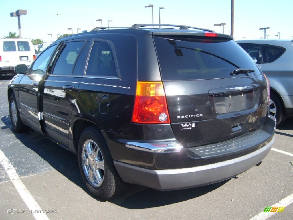 2004 Pacifica AWD - Brilliant Black Crystal Pearl / Light Taupe photo #6