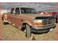 Light Saddle Metallic - F350 XLT Crew Cab Dually Photo No. 8