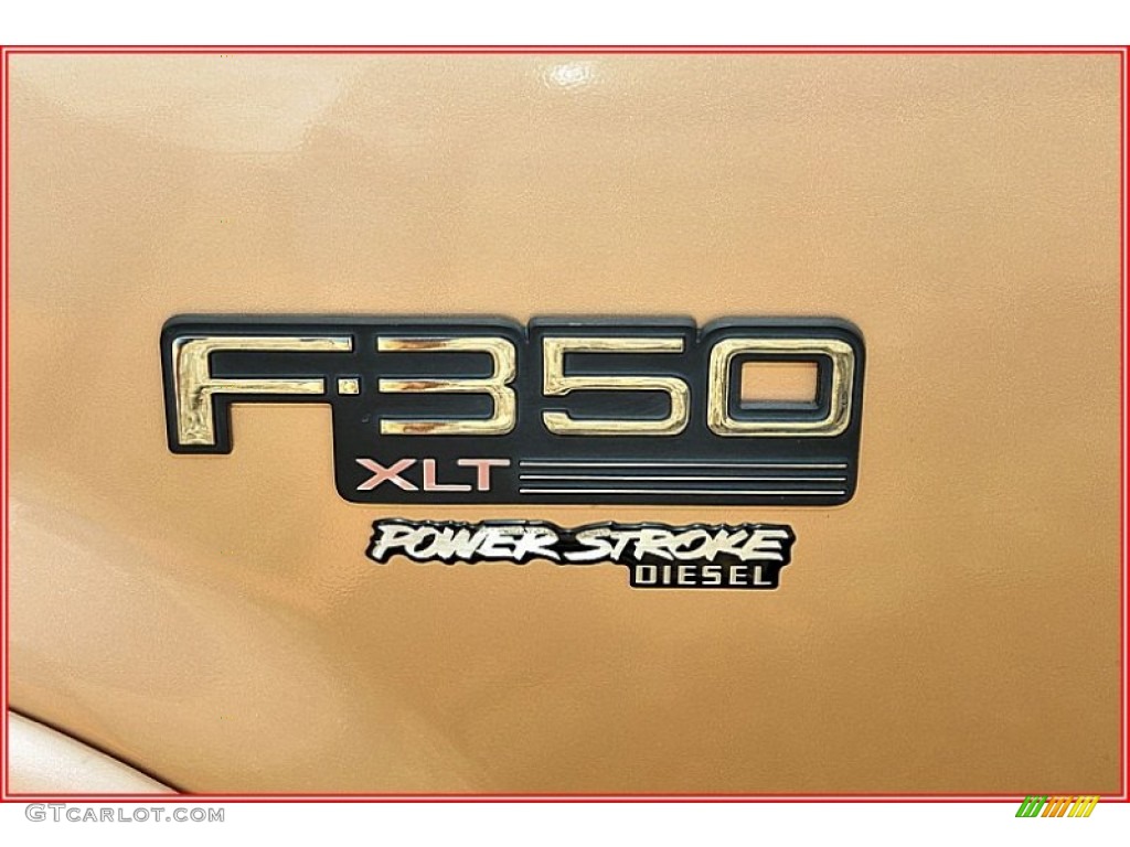 1996 Ford F350 XLT Crew Cab Dually Marks and Logos Photos