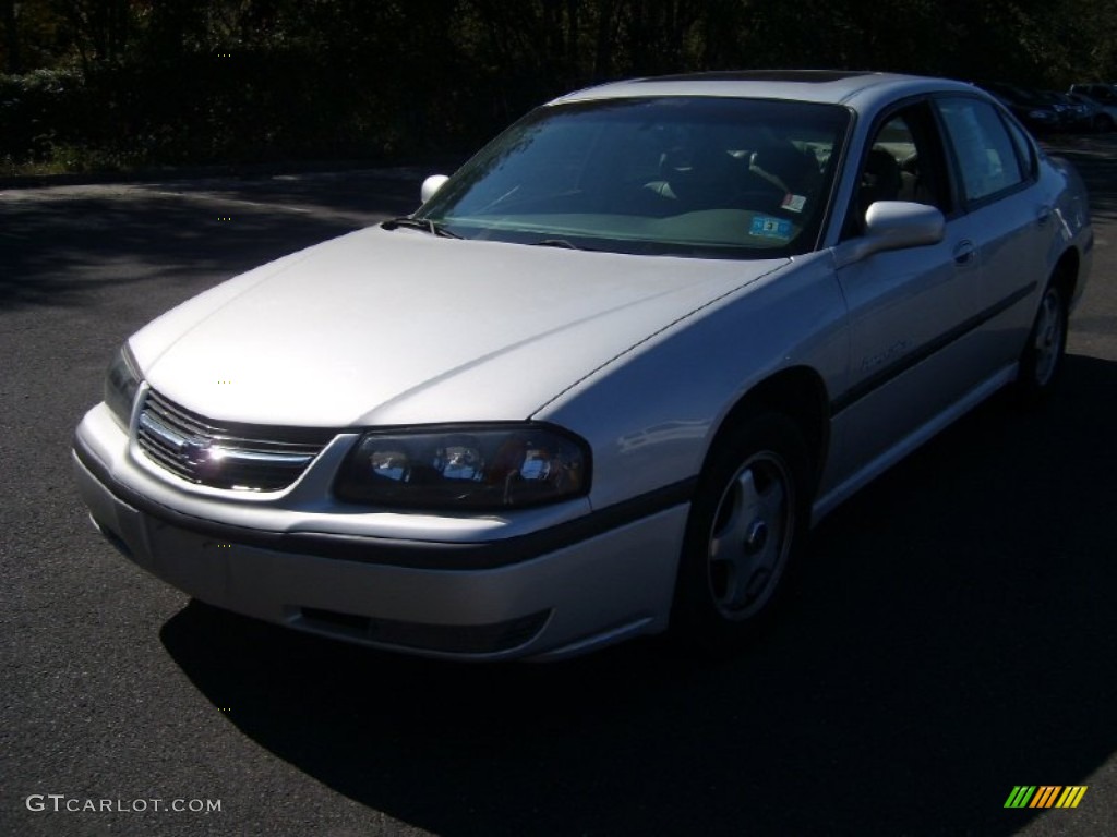 2002 Impala LS - Galaxy Silver Metallic / Medium Gray photo #1