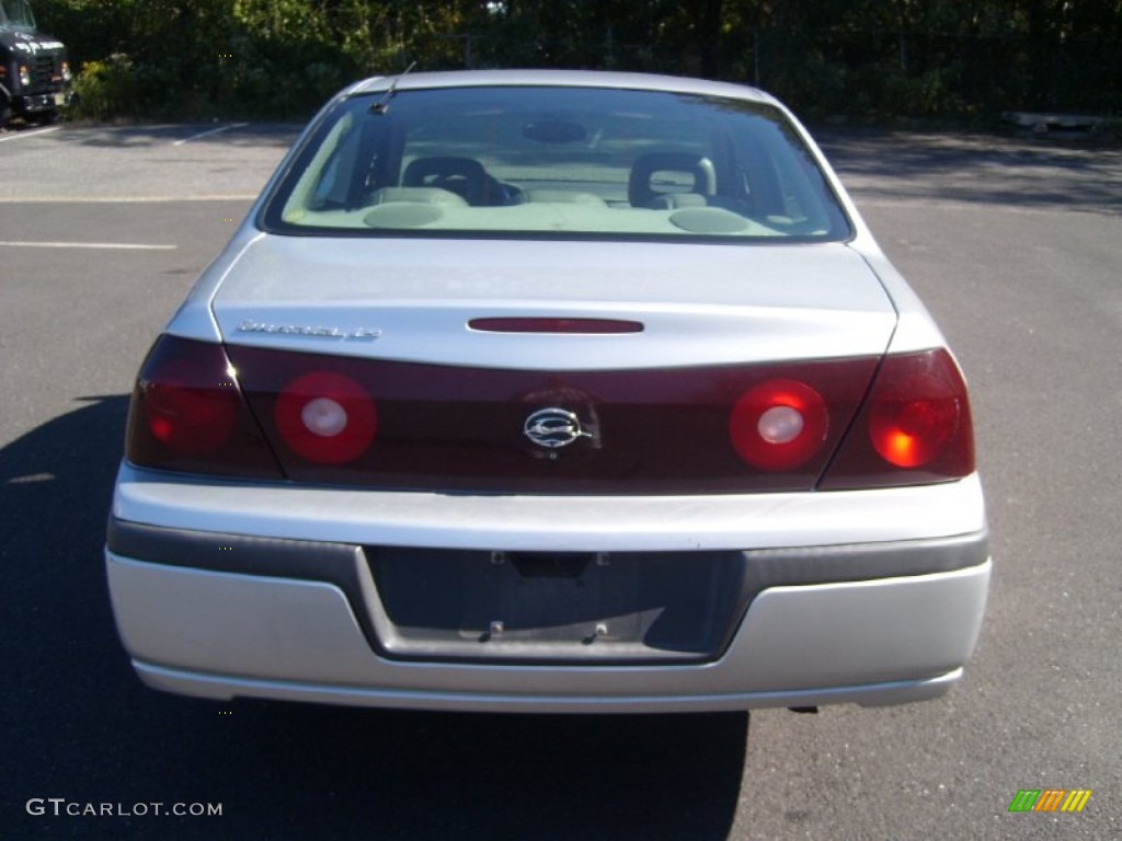 2002 Impala LS - Galaxy Silver Metallic / Medium Gray photo #5