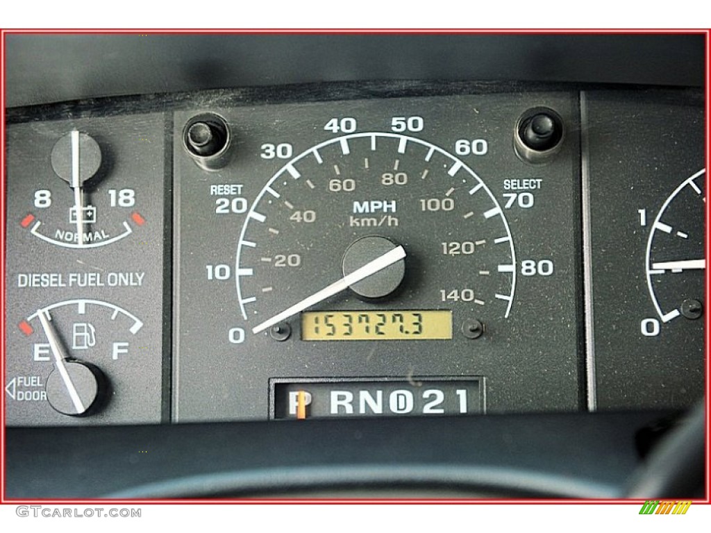 1996 Ford F350 XLT Crew Cab Dually Gauges Photos
