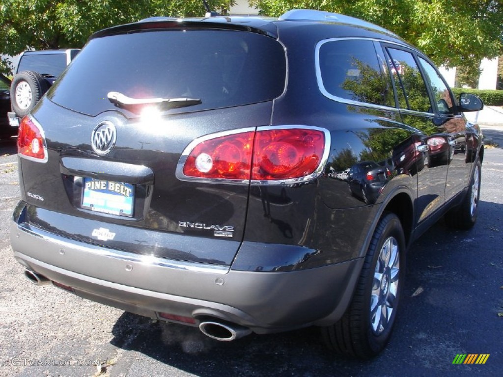 2011 Enclave CXL AWD - Carbon Black Metallic / Cashmere/Cocoa photo #4