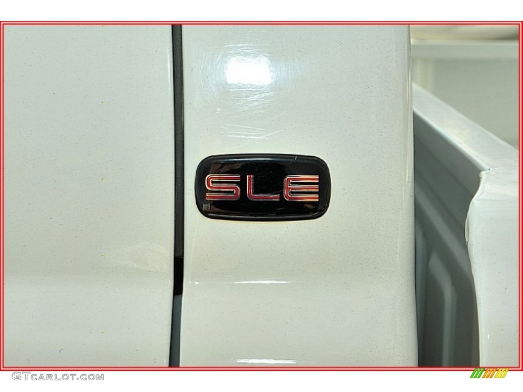 2006 GMC Sierra 2500HD SLE Extended Cab 4x4 Marks and Logos Photo #54997195