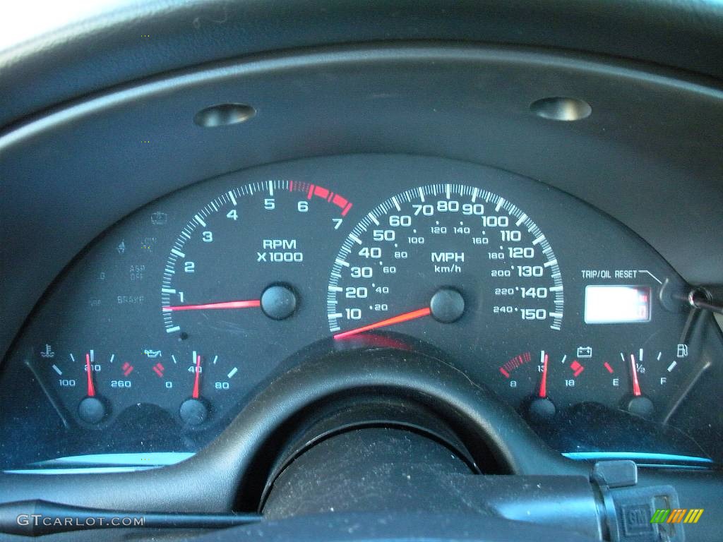 2002 Chevrolet Camaro Z28 SS Coupe Gauges Photo #549976