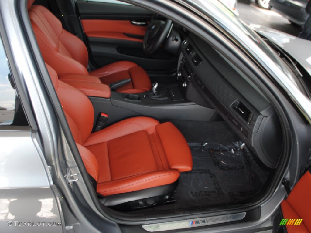 Fox Red Novillo Leather Interior 2011 Bmw M3 Sedan Photo