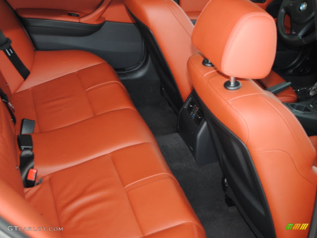 Fox Red Novillo Leather Interior 2011 BMW M3 Sedan Photo #54998335
