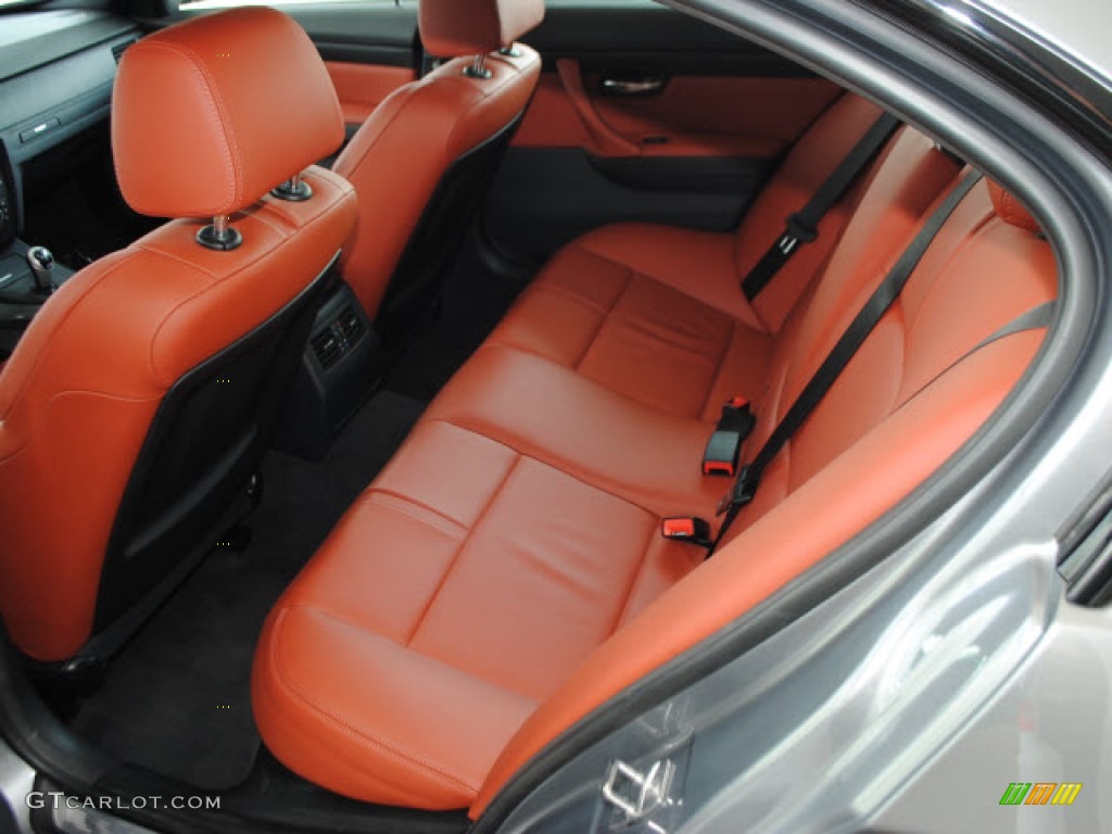 Fox Red Novillo Leather Interior 2011 BMW M3 Sedan Photo #54998395
