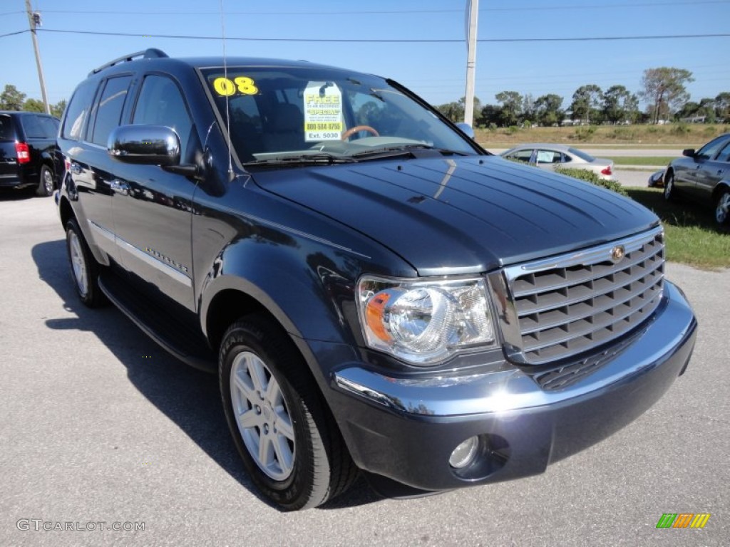 Steel Blue Metallic 2008 Chrysler Aspen Limited Exterior Photo #54998887