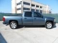 2007 Blue Granite Metallic Chevrolet Silverado 1500 LT Crew Cab  photo #2