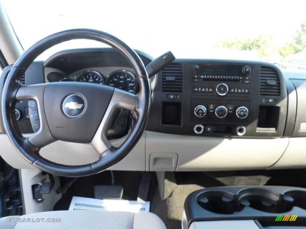 2007 Silverado 1500 LT Crew Cab - Blue Granite Metallic / Light Titanium/Dark Titanium Gray photo #32