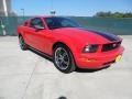 2005 Torch Red Ford Mustang V6 Premium Coupe  photo #1
