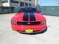2005 Torch Red Ford Mustang V6 Premium Coupe  photo #8