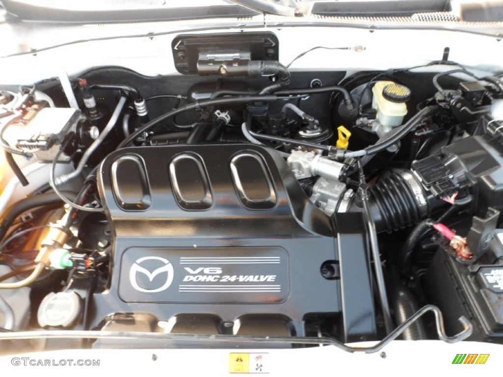 2004 Mazda Tribute LX V6 3.0 Liter DOHC 24-Valve V6 Engine Photo #55003261