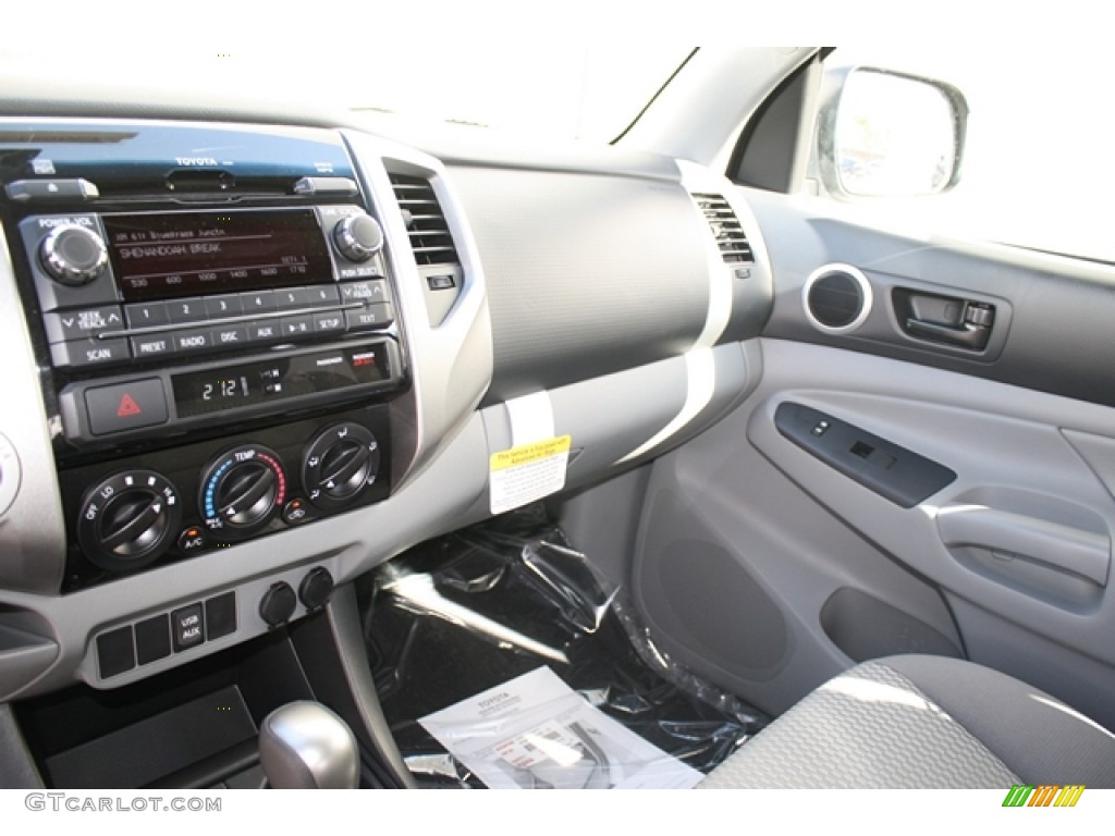 2012 Tacoma V6 SR5 Double Cab 4x4 - Magnetic Gray Mica / Graphite photo #6