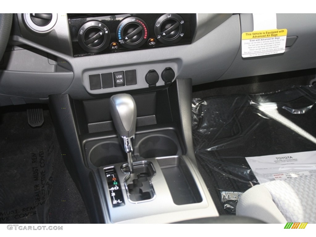 2012 Tacoma V6 SR5 Double Cab 4x4 - Magnetic Gray Mica / Graphite photo #12