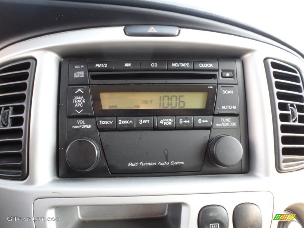 2004 Mazda Tribute LX V6 Audio System Photos