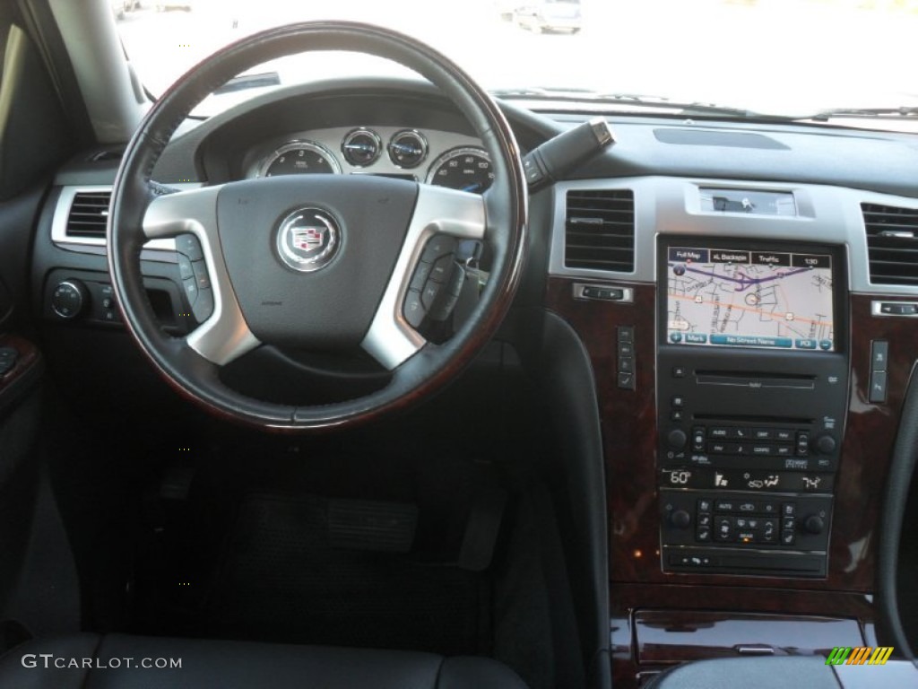 2010 Cadillac Escalade ESV Luxury AWD Ebony Dashboard Photo #55003570
