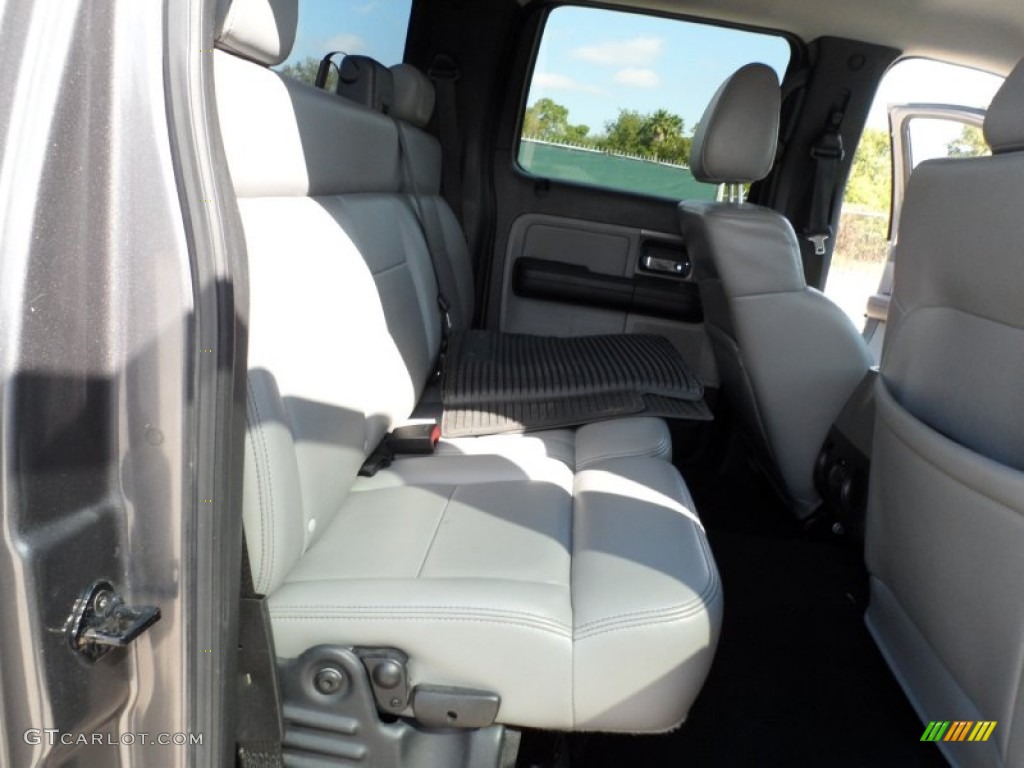 2004 F150 FX4 SuperCrew 4x4 - Dark Shadow Grey Metallic / Black/Medium Flint photo #28