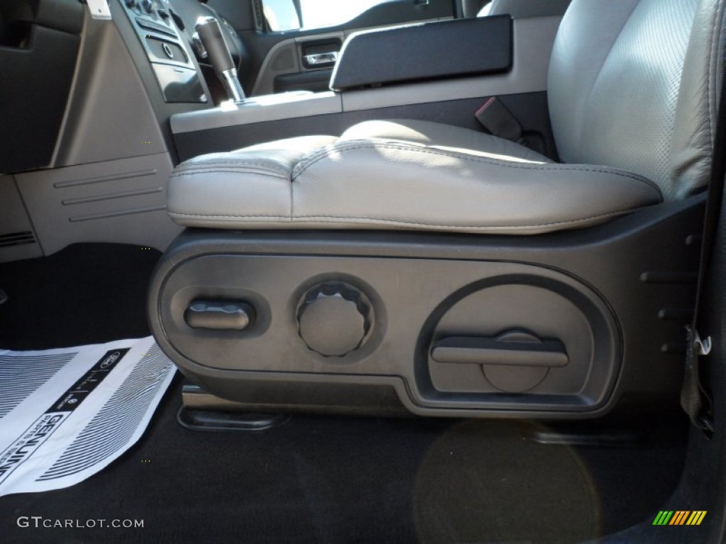 2004 F150 FX4 SuperCrew 4x4 - Dark Shadow Grey Metallic / Black/Medium Flint photo #34