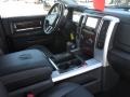 2009 Brilliant Black Crystal Pearl Dodge Ram 1500 Laramie Crew Cab 4x4  photo #24