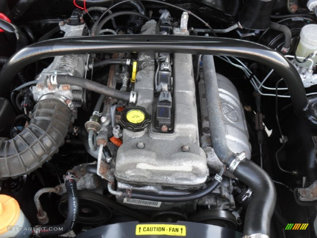 2000 Chevrolet Tracker 4WD Hard Top 2.0 Liter DOHC 16-Valve 4 Cylinder Engine Photo #55004389
