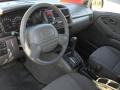 Medium Gray 2000 Chevrolet Tracker 4WD Hard Top Interior Color